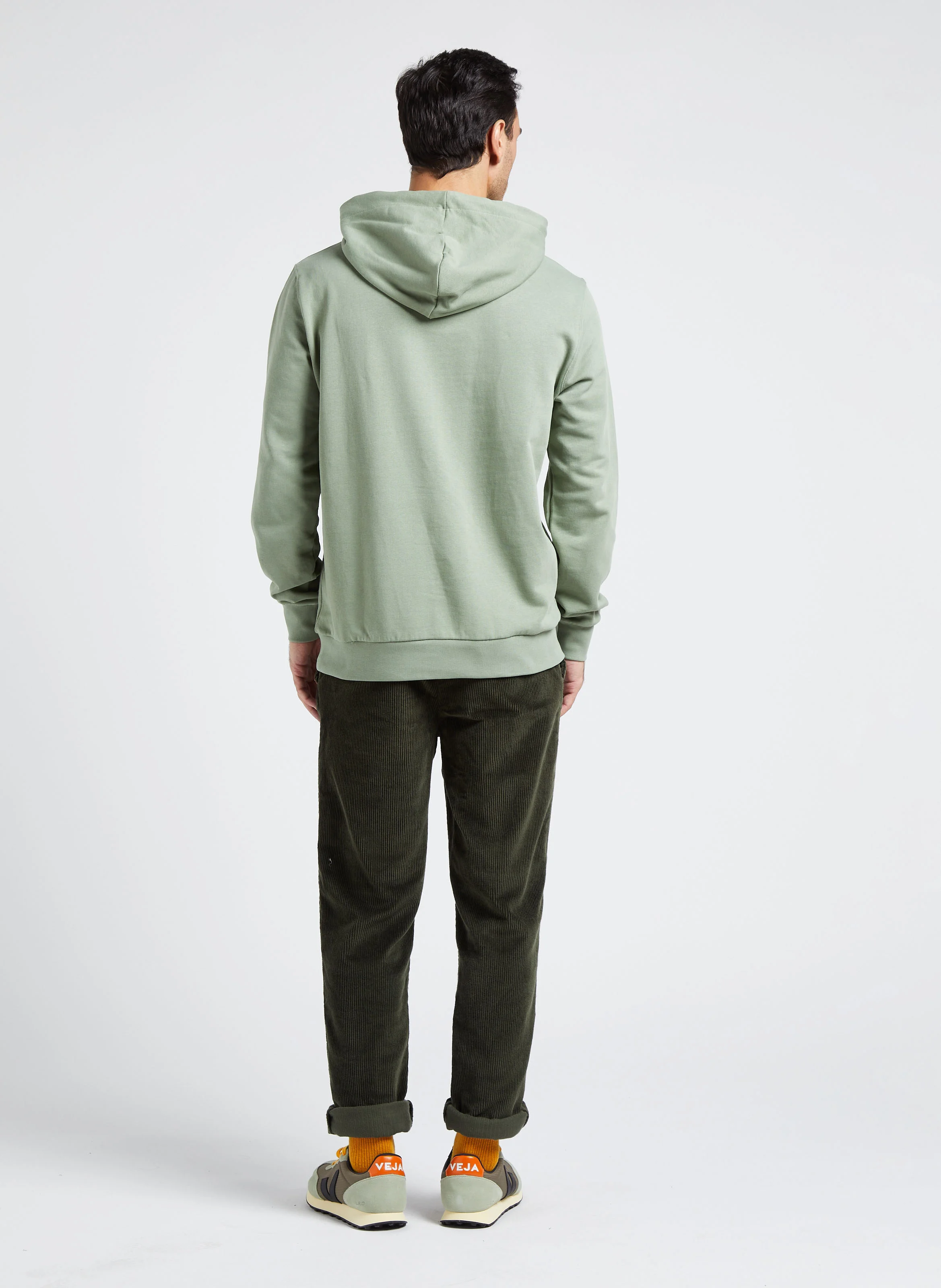 CHUCK - Pantalon chino en velours côtelé | Vert