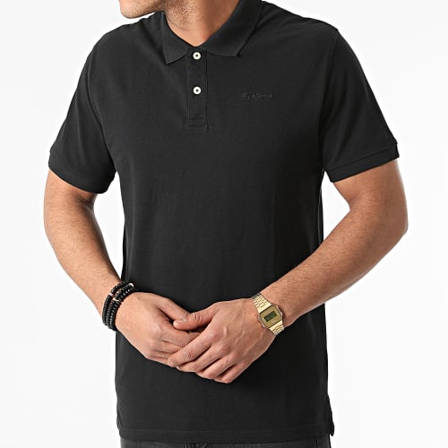 Polo Manches Courtes Vincent Noir