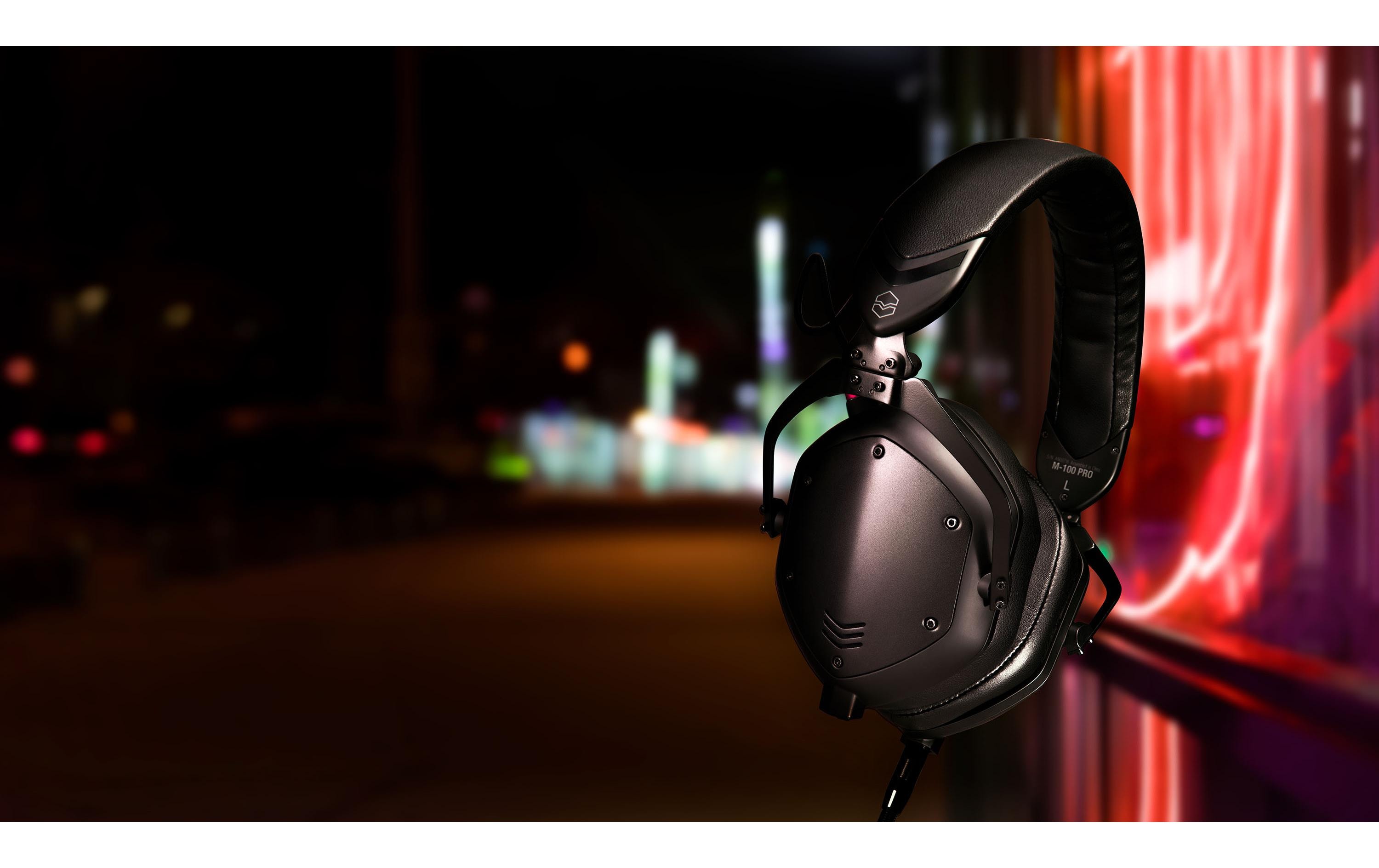On-Ear-Kopfhörer M-100 PRO Schwarz<br>Professioneller Over-Ear-Kopfhörer für DJs