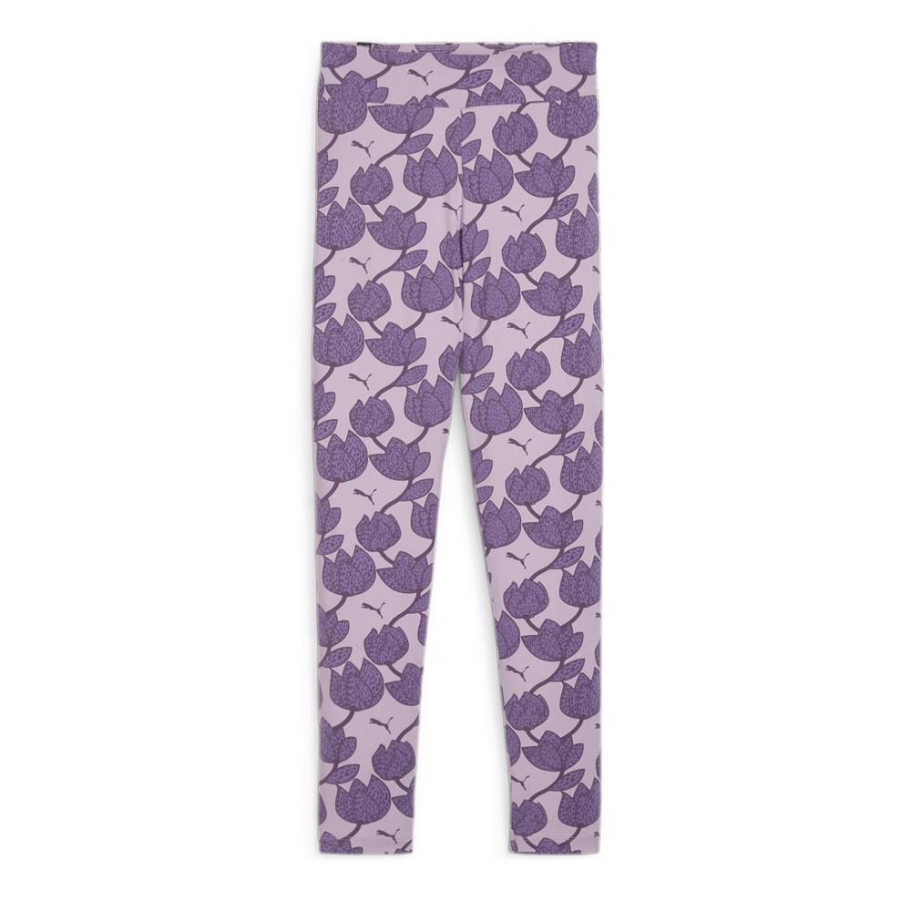 Puma Legging Rose/Violet à Motifs Fille Puma Blossom Aop
