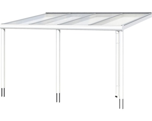 SKAN HOLZ Garda terrasoverkapping 434x257 cm wit