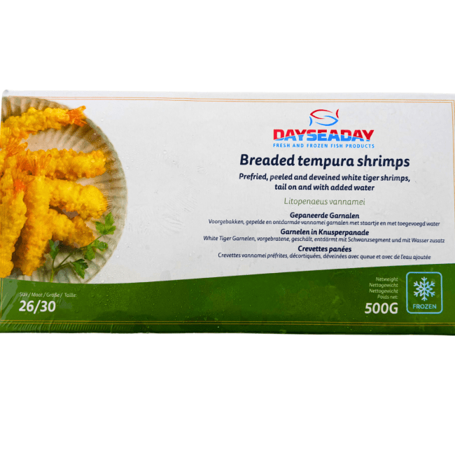 Dayseaday Tempura Garnalen 26/30 500g