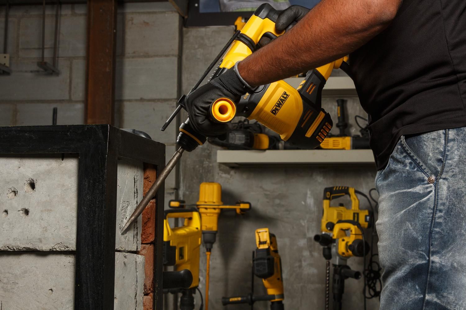 DeWALT D25333K Combihamer SDS-Plus 3,5J 950W in TSTAK