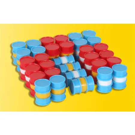 Kibri Deko-Set Benzinfässer, 32 Stück