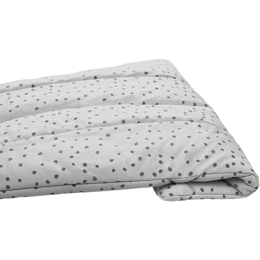 odenwälder Jersey Schlafsack primaklima dancing dots urban grey