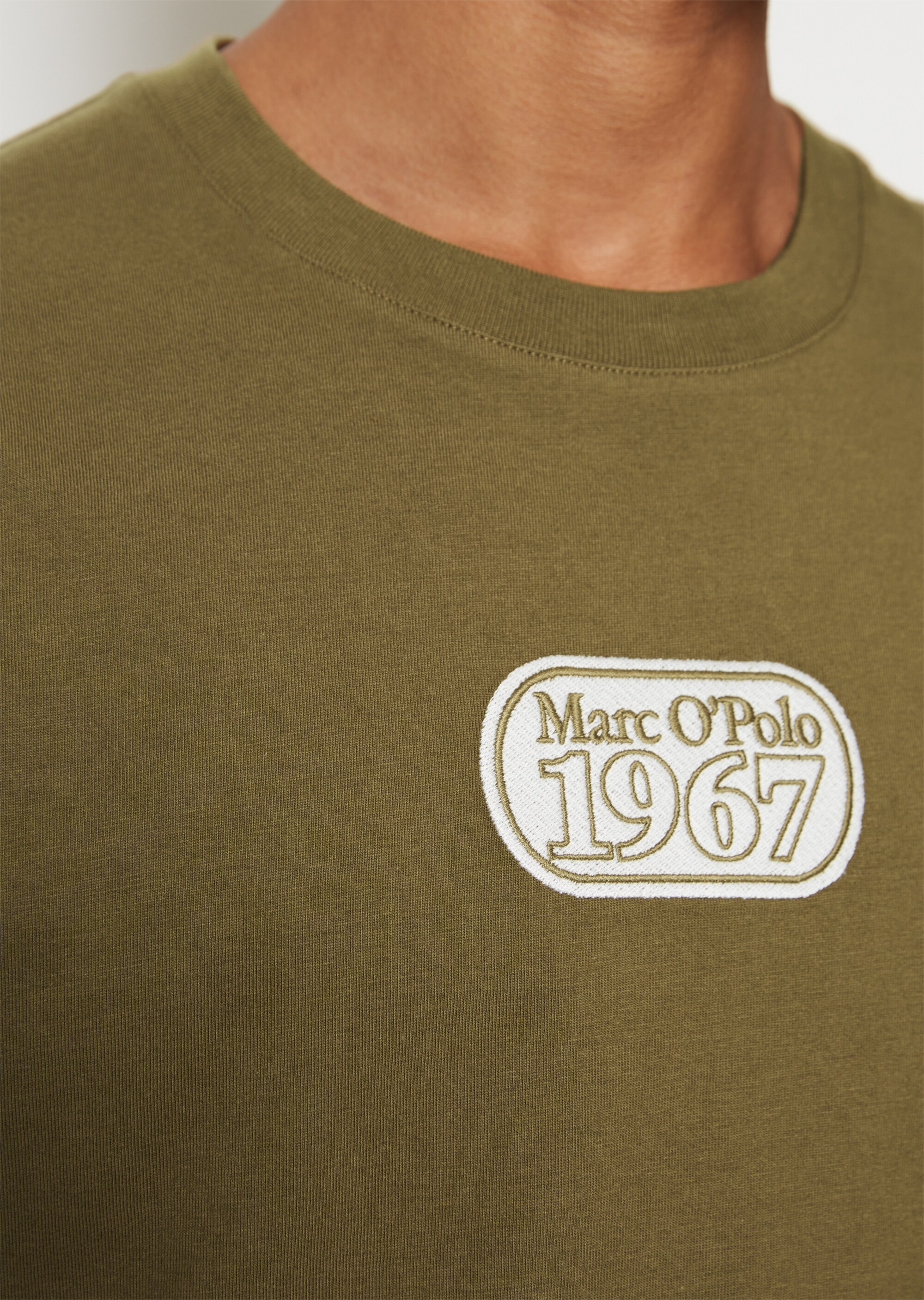 T-Shirt regular aus mittelschwerem Bio-Baumwoll-Jersey