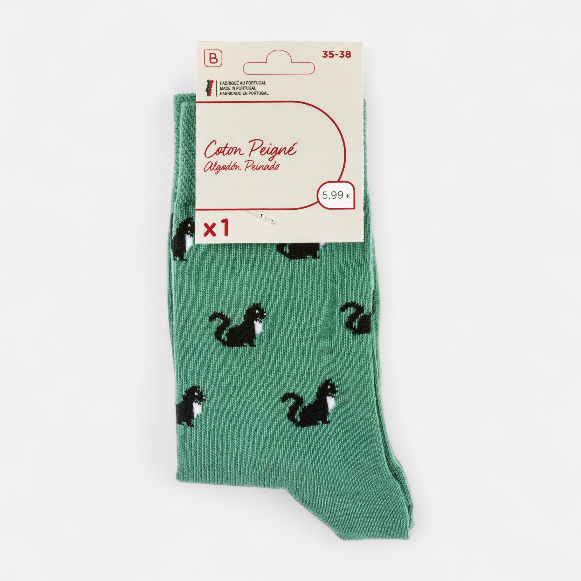 Chaussettes Femme vert