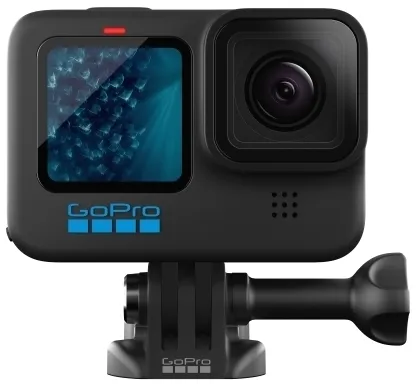GoPro® | HERO11 Black - Action-kamera - 27 MP - 5.3K / 60 fps - 27 MP - trådløst netværk - undervands op til 10 m - sort