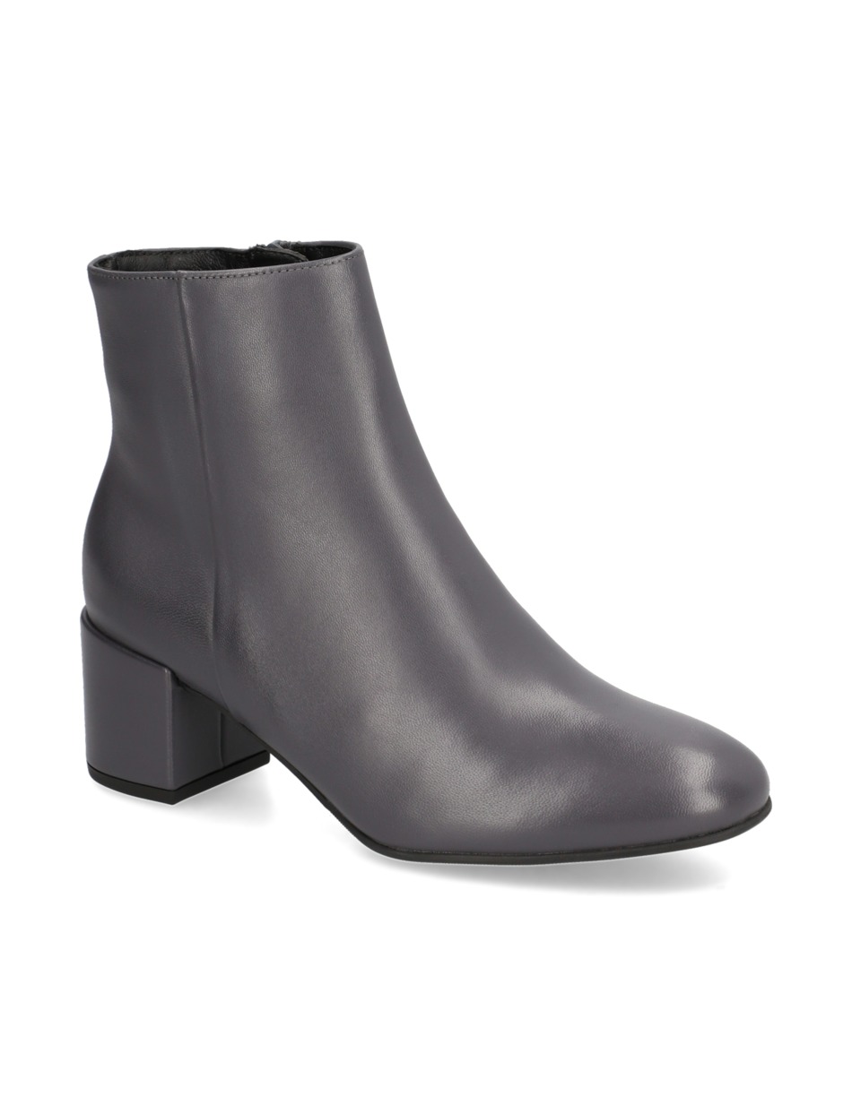 Glattleder Stiefelette