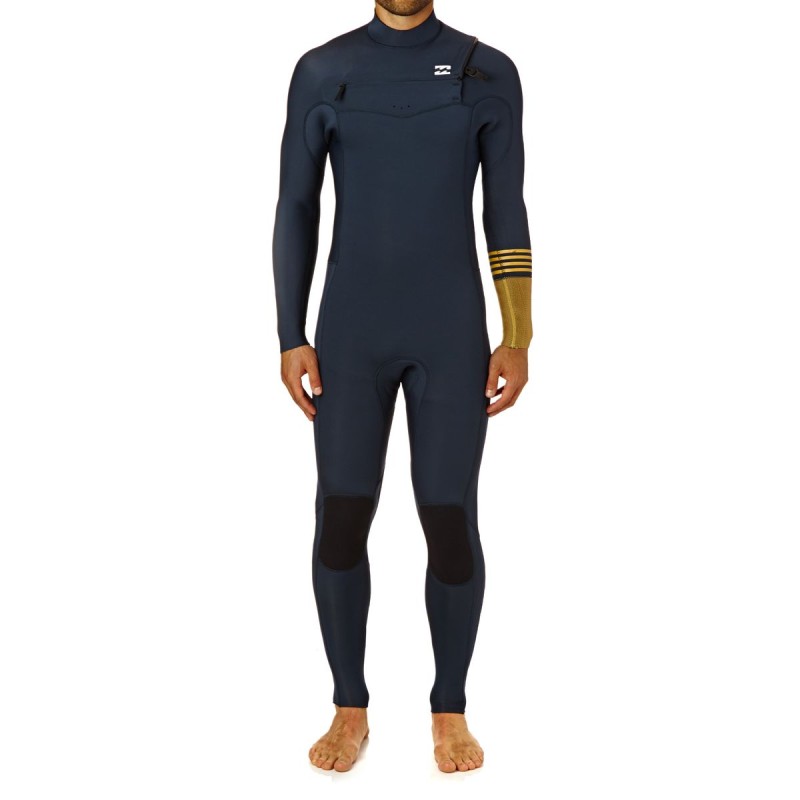 Combinaison Billabong Revolution 5/4mm FrontZip 2018 Slate - The Corner Shop
