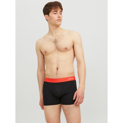 Jack&Jones Lucas 3-pak Underbukser, Sort, L