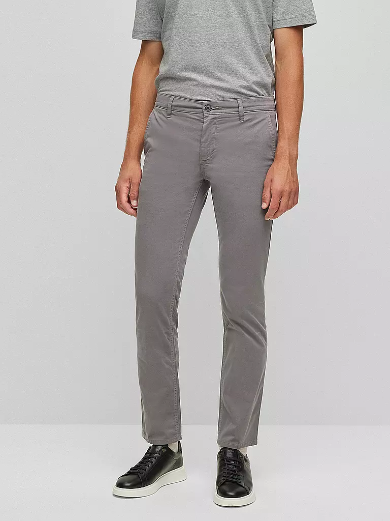 BOSS Chino Slim Fit SCHINO grau