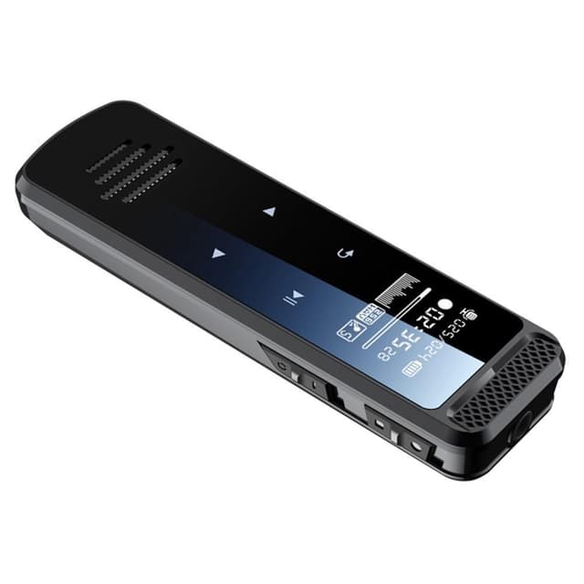 32 GB støjreduktion Lydoptager Dual-Mic HD Stemmeaktiveret