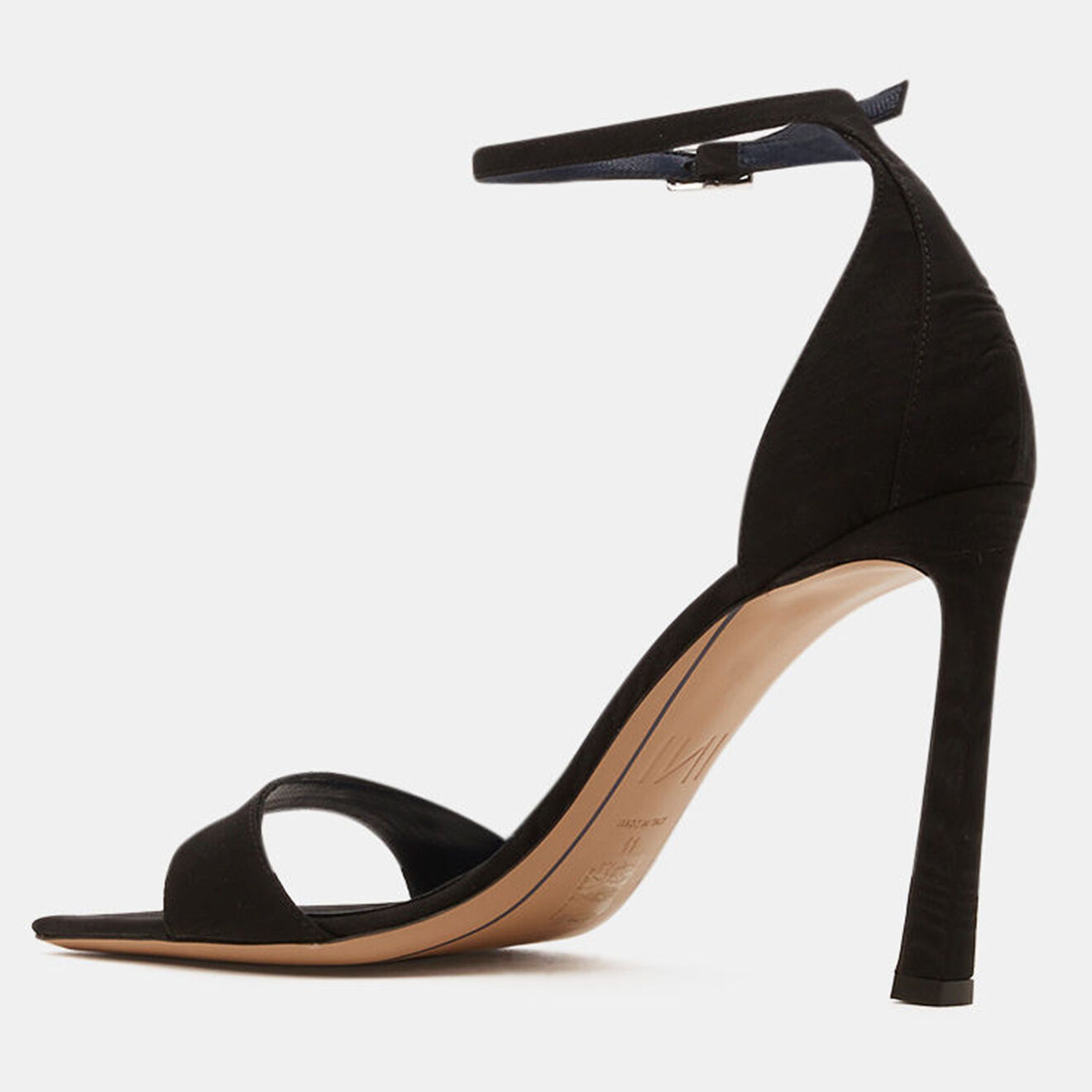 Iindaco Sandales Talon Haut noires - Talon 10 cm