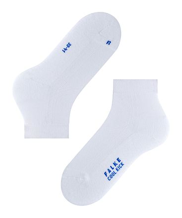 Falke Cool Kick Sok Wit Blauw 2000 16689-2000 kopen