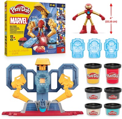 Play-Doh Iron Man Armor Maker Lab Lekesett