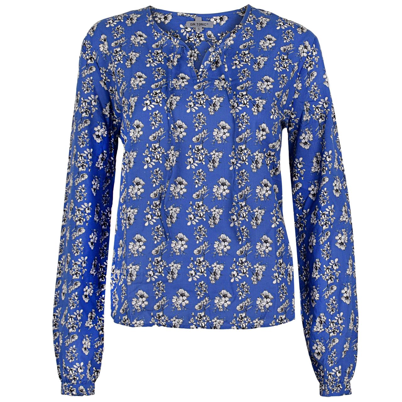 GIN TONIC Damen Tunika mit Blumenmuster, Bloomed, S