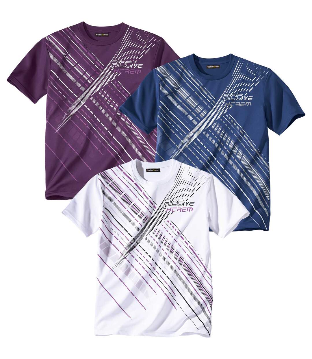 Lot de 3 Tee-shirts Sportmen