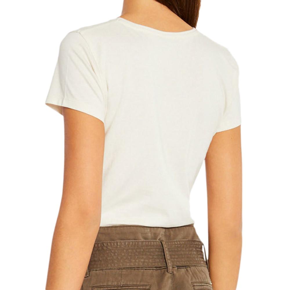 Morgan T-shirt Écru Femme Morgan Dove