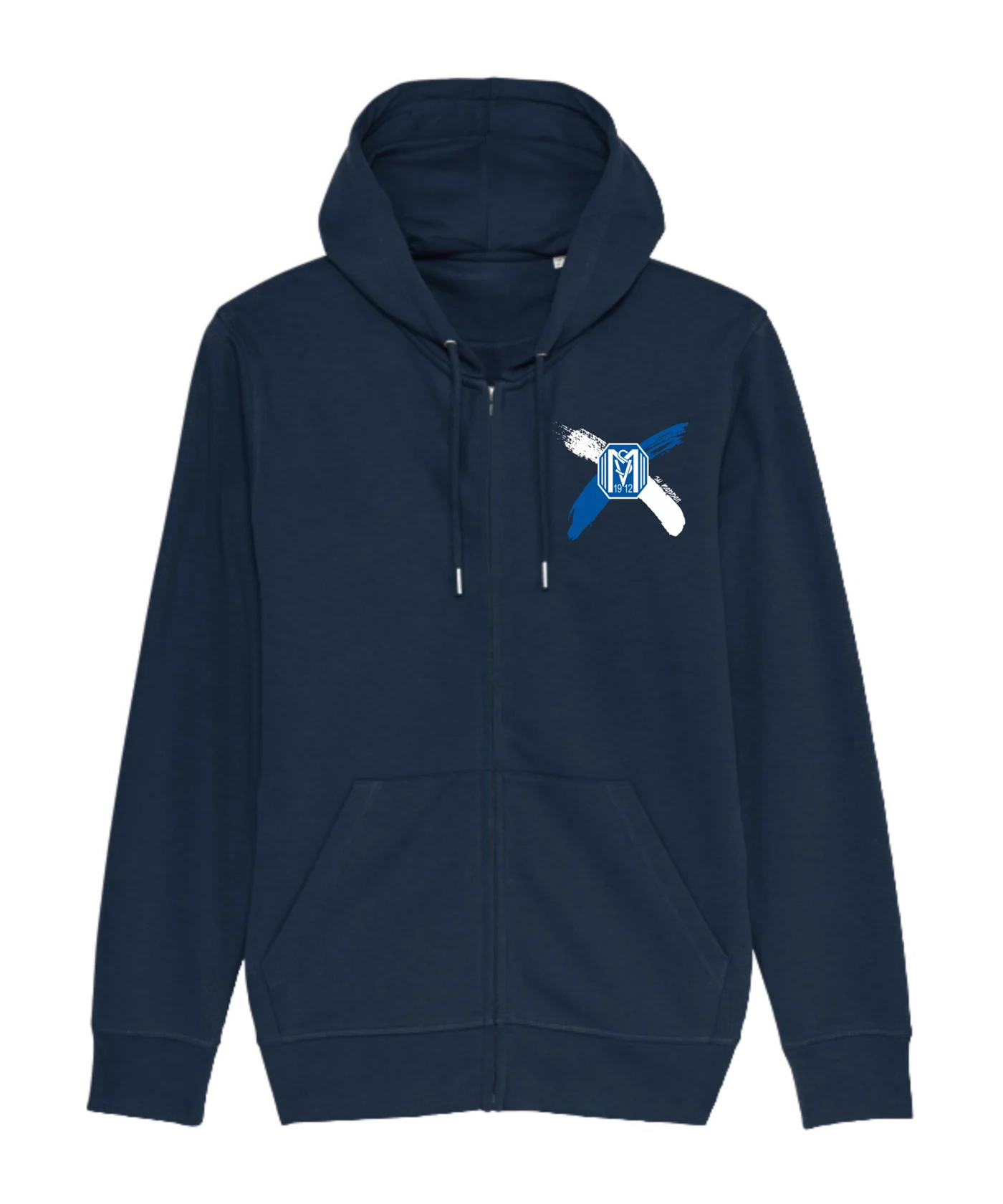 SV Meppen Zip-Hoodie Kids Cross Navy