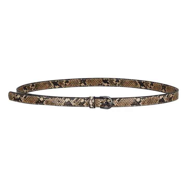 Becksöndergaard Ceinture Naga Façon Serpent | Beige