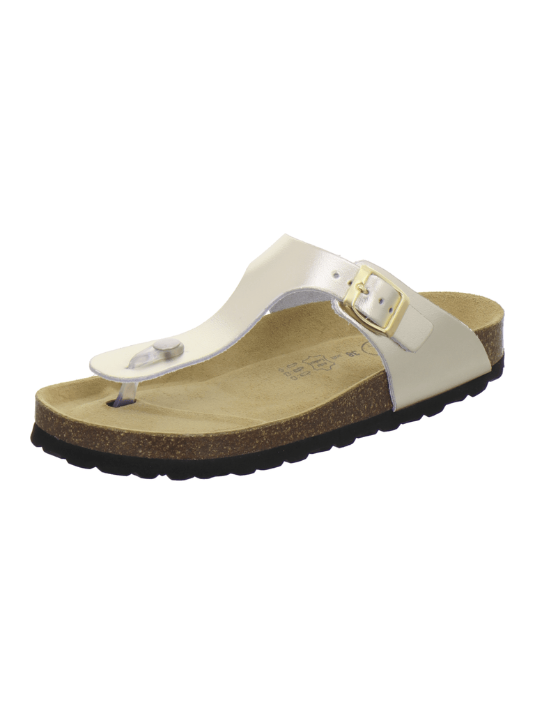 Zehensteg Sandalen Damen gold