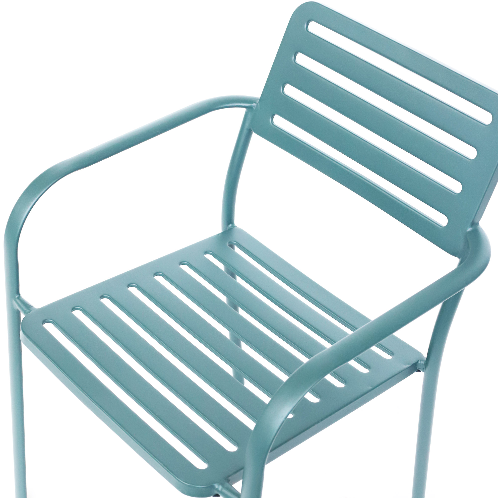 Gartensessel 'Herm' blau, B 55 cm, L 55,5 cm, H 80 cm günstig bestellen