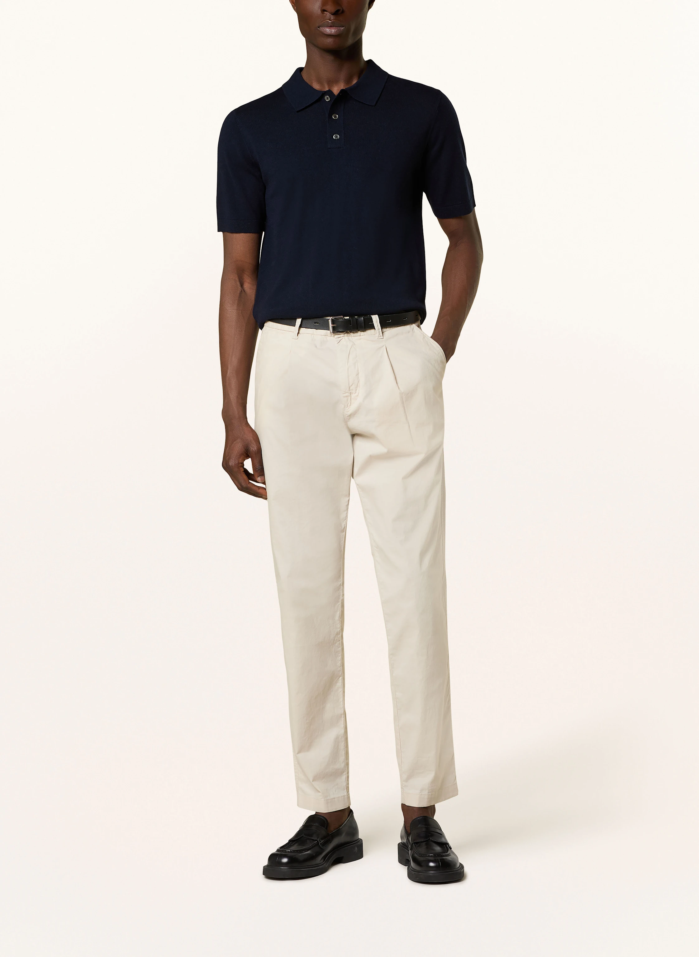 MOS MOSH Gallery Strick-Poloshirt MMGADAM