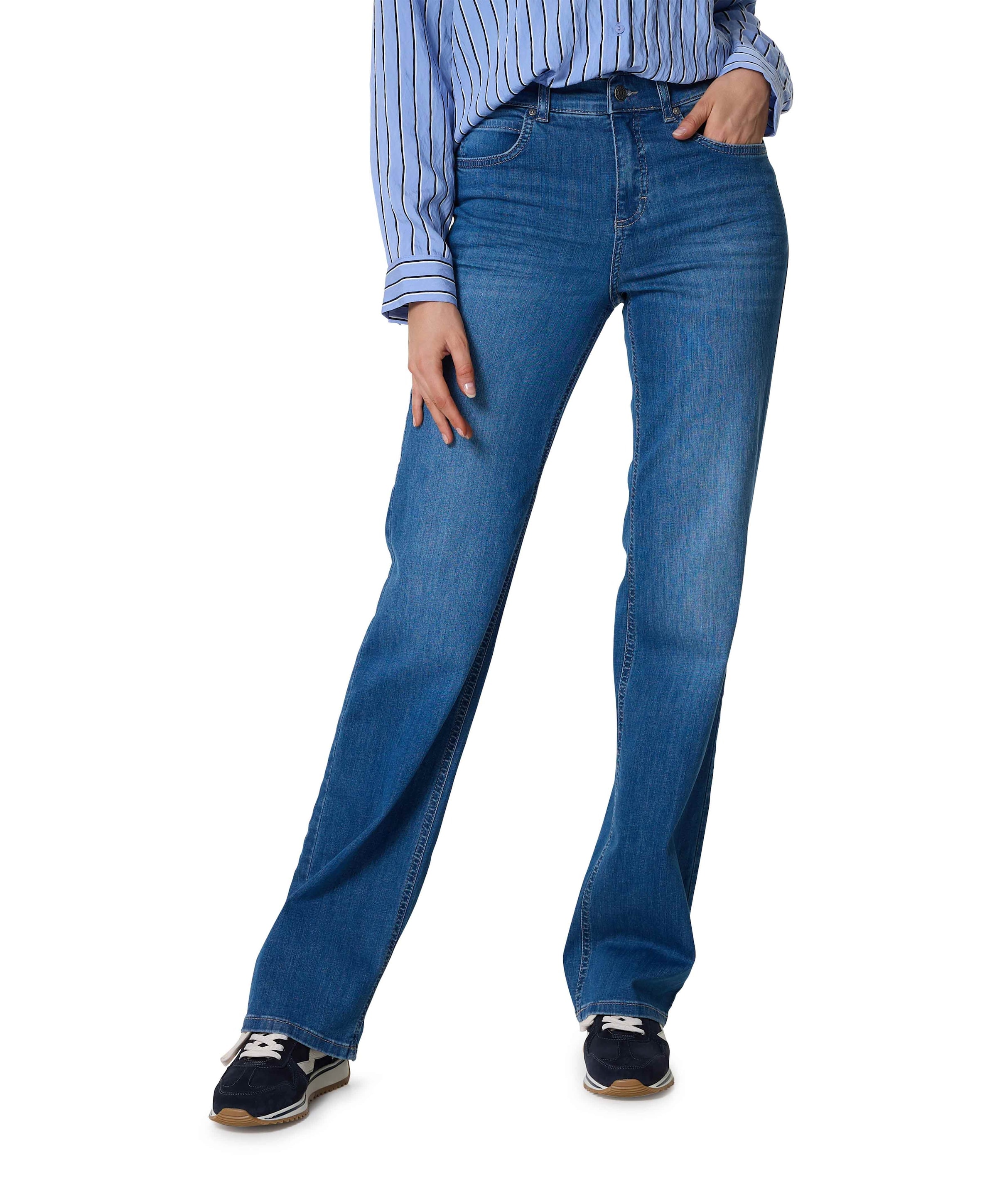 Angels Lara dames jeans blauw