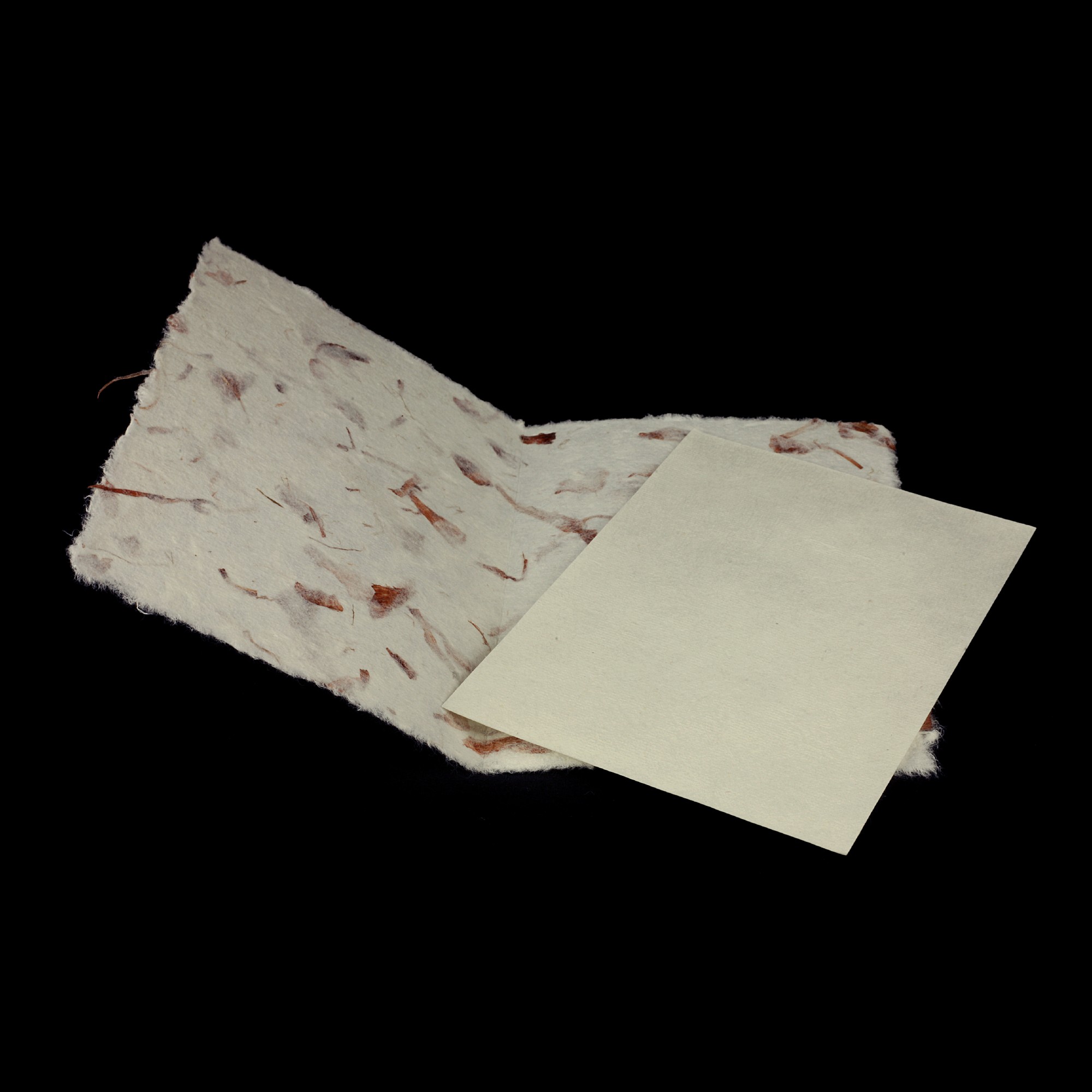 Grußkarte, Büttenpapier, weiß, kupfer, B 12,5 cm, H 17 cm günstig bestellen