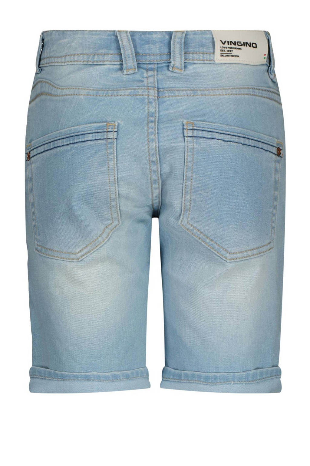 Vingino denim short Curzio light indigo