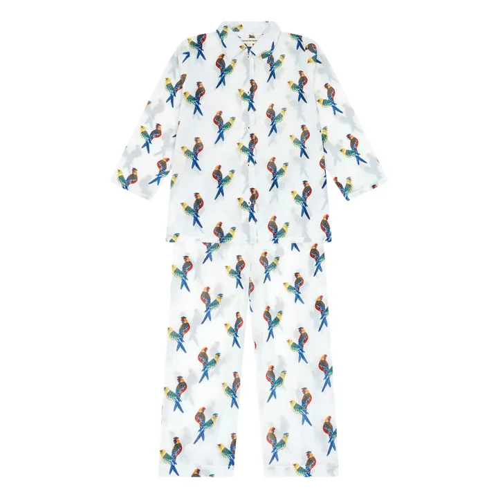 Lucas du Tertre Pyjama Oiseaux | Blanc