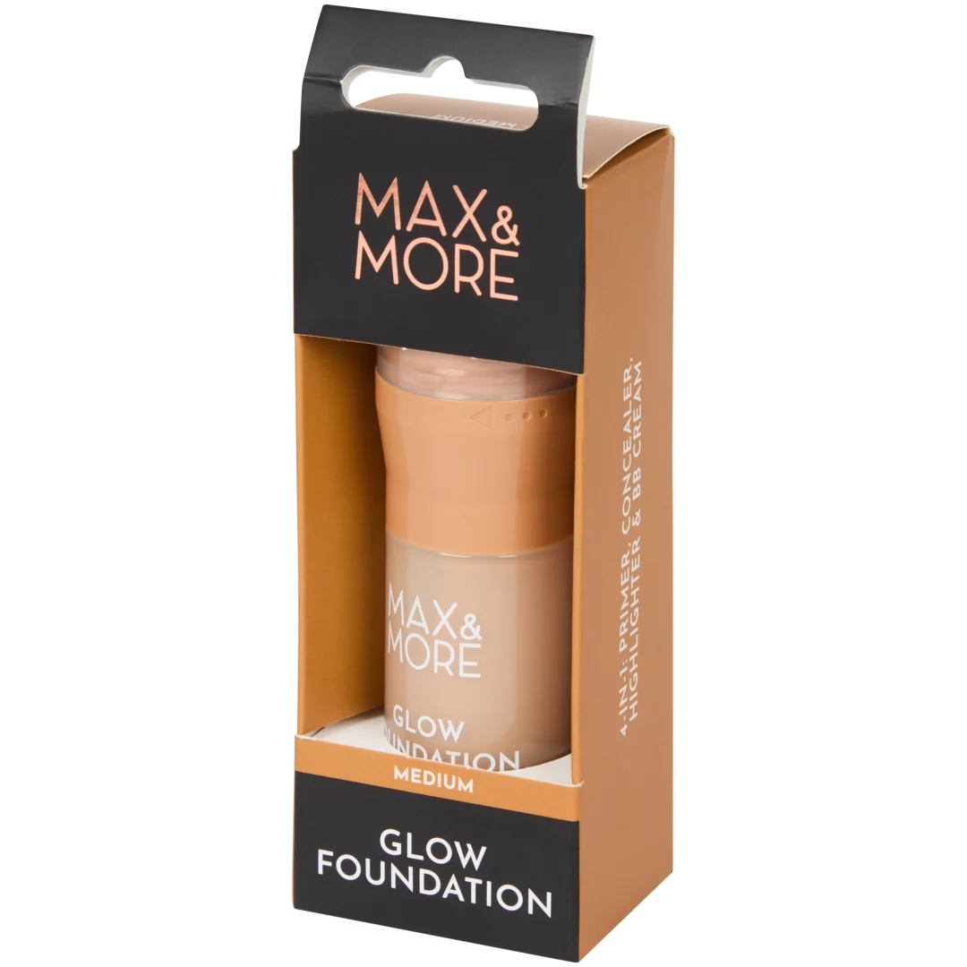 Fond de teint glow 4-en-1 Max & More