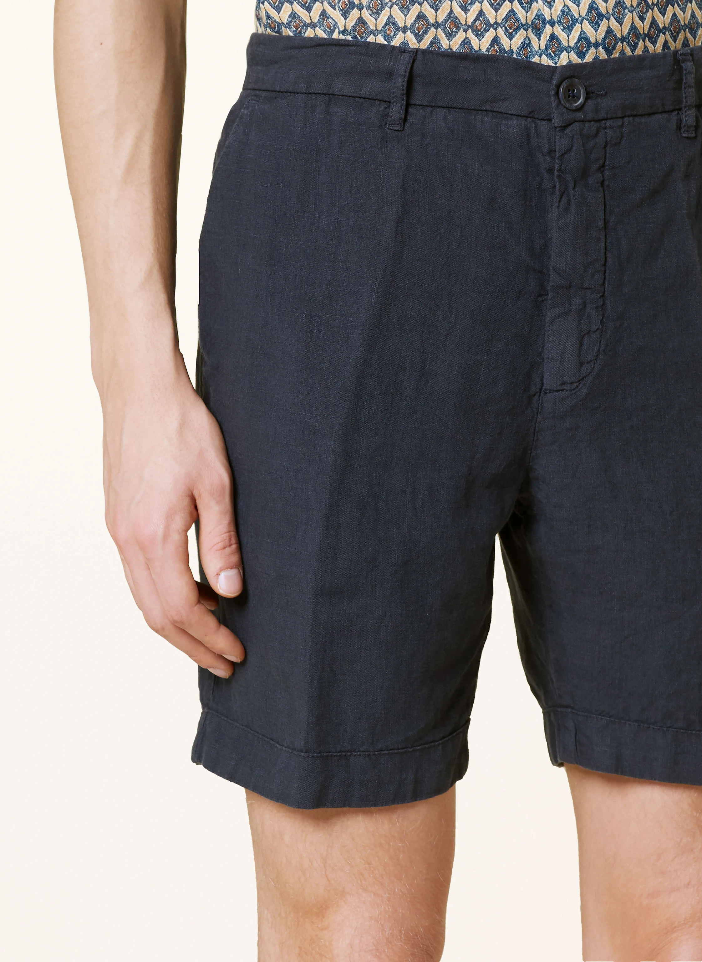 120%lino Leinenshorts