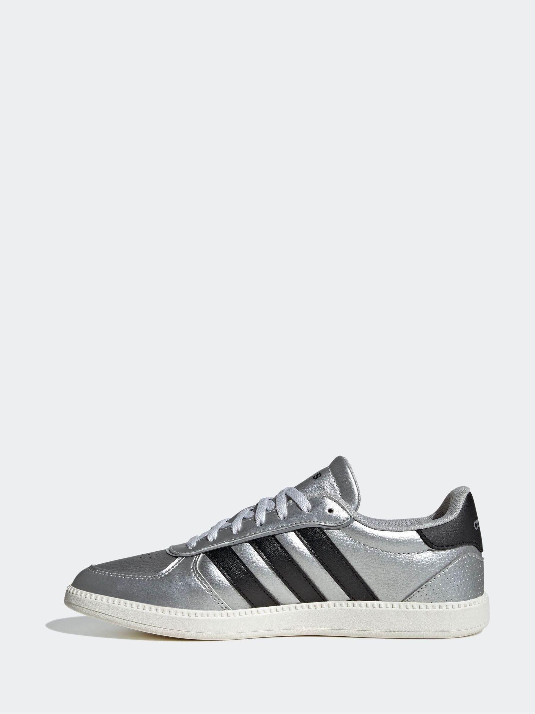 Zilver/zwart - adidas Breaknet Sleek sneakers