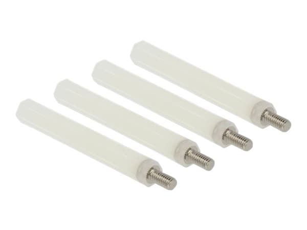 Delock - Monteringssett - plastikk - naturlig