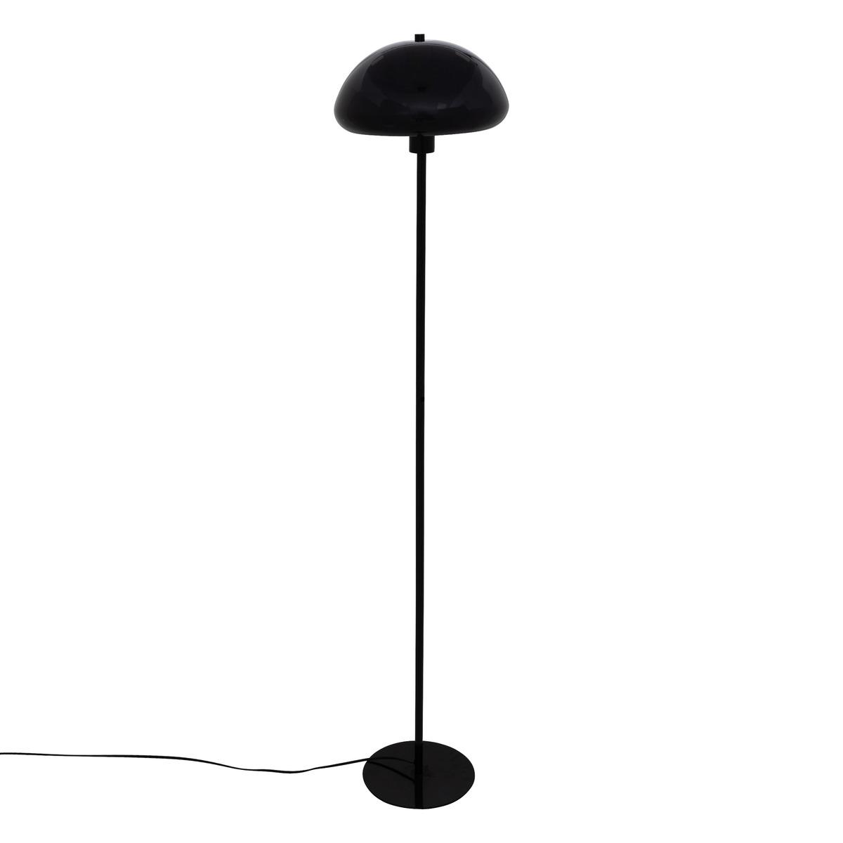 LAMPADAIRE DROIT SAVIO NOIR H.140 CM