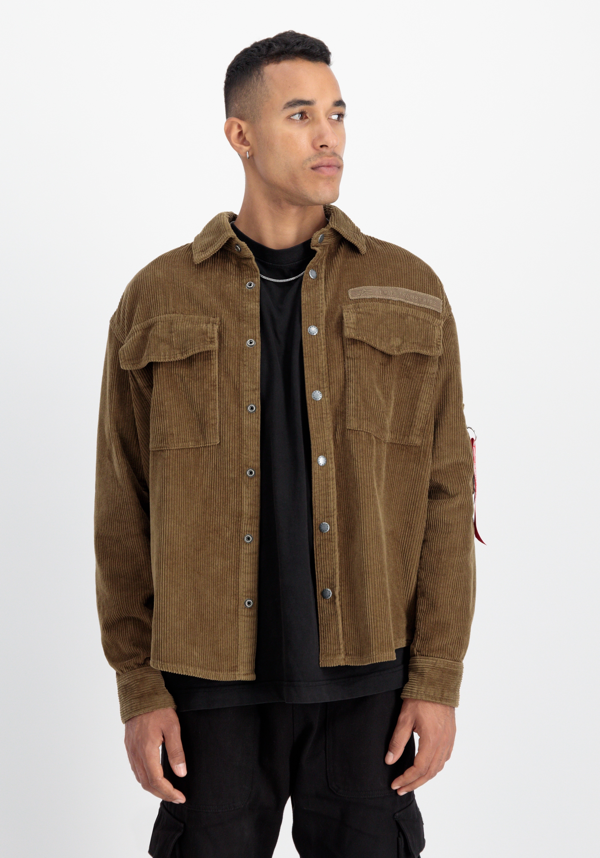 Alpha Industries Hemdjacke »Cord Overshirt«