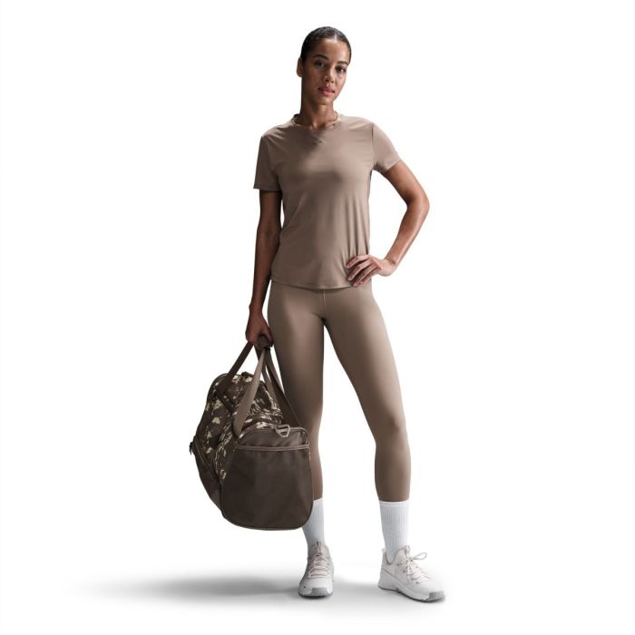 Nike Dame T-shirts Dri-FIT One Classic Short Sleeve Tee Brun