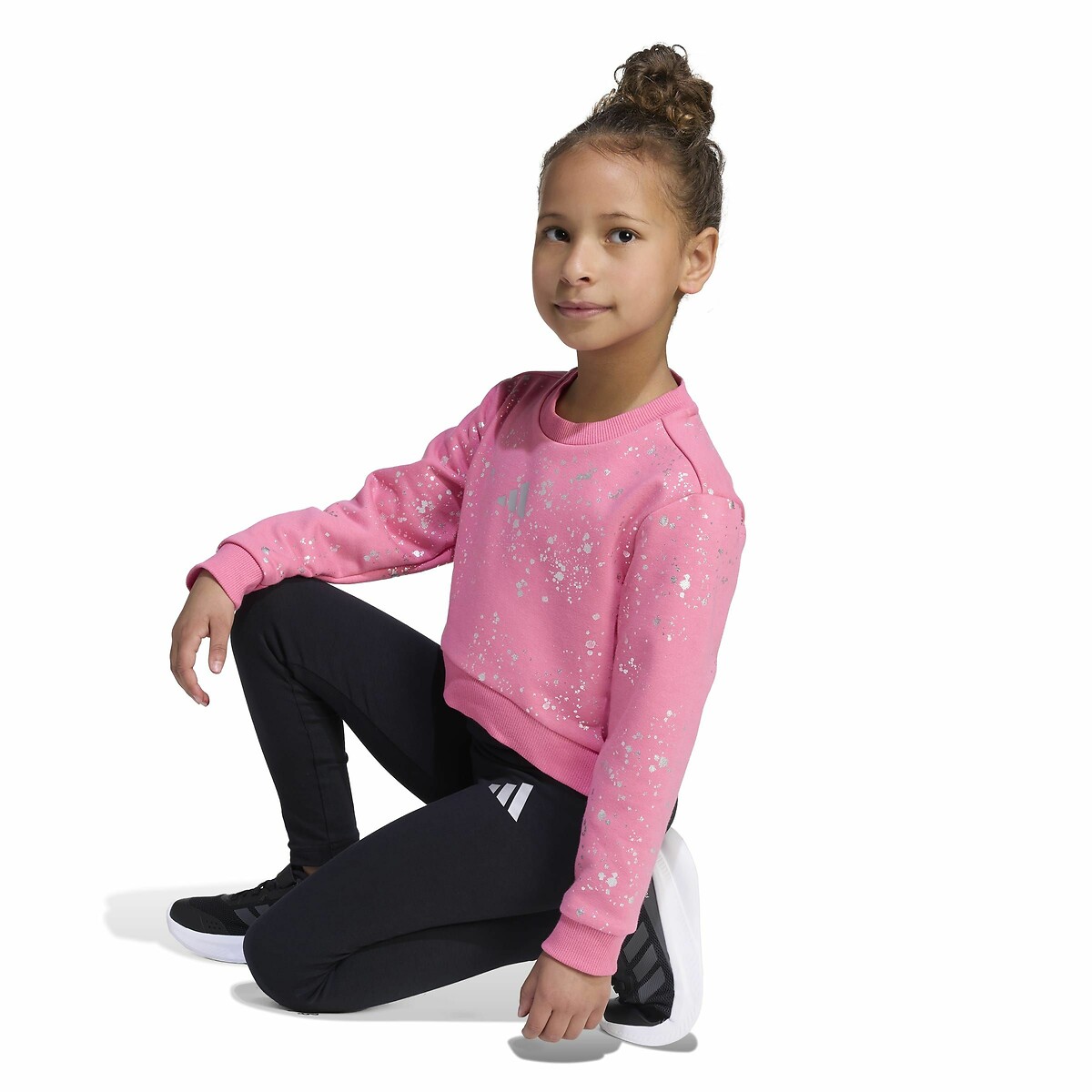 ADIDAS ROUPAS ESPORTIVAS<br>Conjunto de treino em fleece escovado