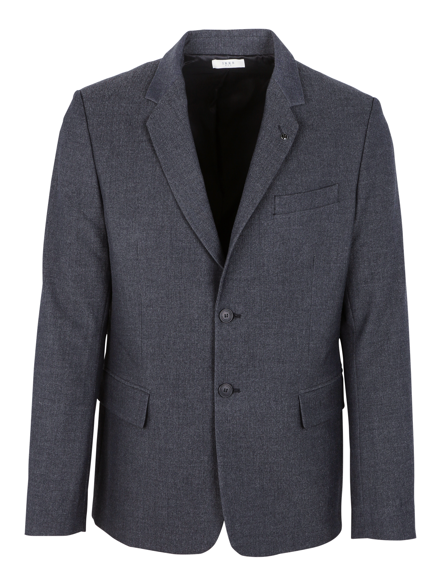 Veste de costume col tailleur| Bleu