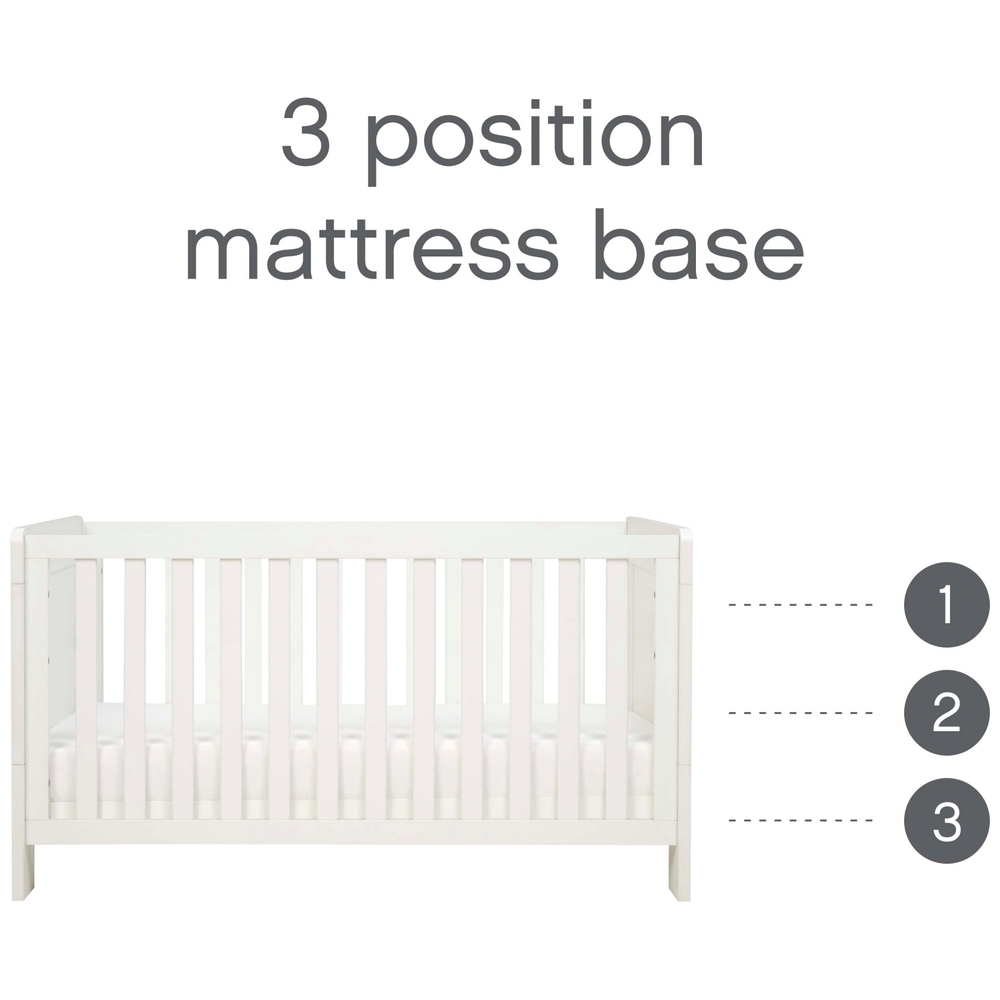 Tutti Bambini Essentials Alba Kinderbett Weiß