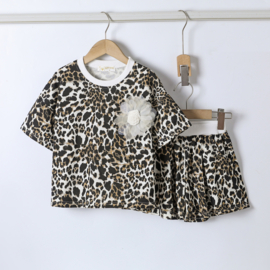 Oh my leo set - crème (verzenddatum 27 feb)
