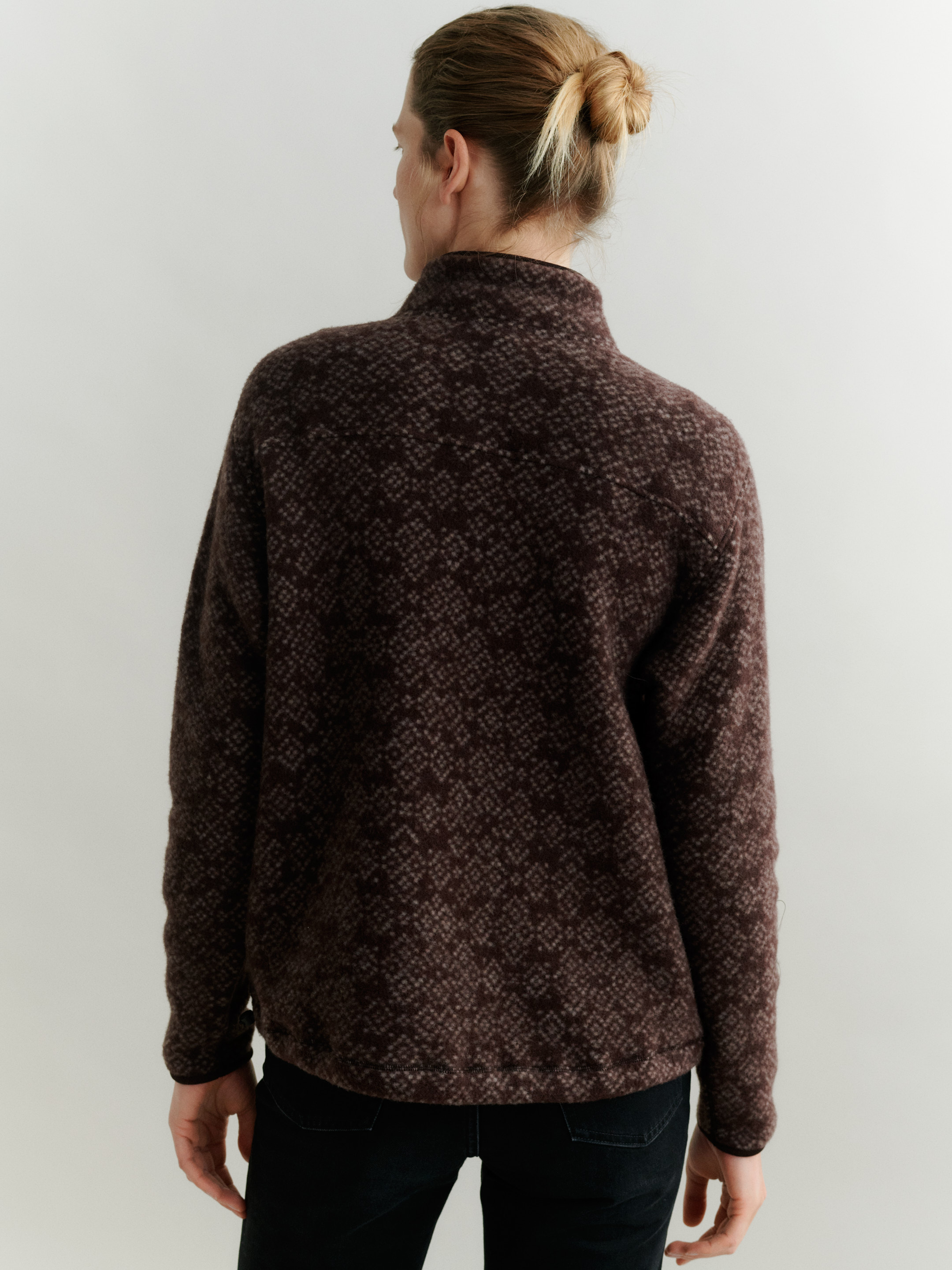 Fleecetrui van merinowol voor dames - Gratis Verzending