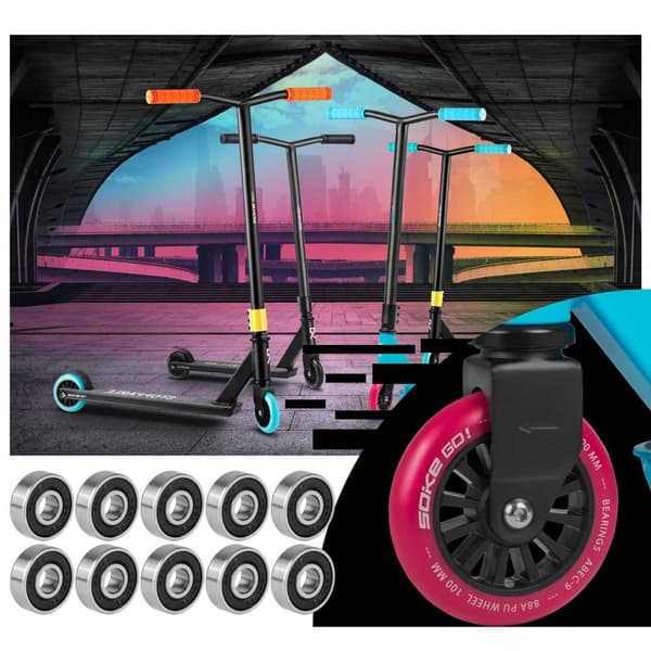 ABEC-9 Kulelager 10 stk.Produktkode: 809000Viktige funksjoner:- ABEC-9 kulelager er blant de høyest rangerte i ABEC-standarden (Annular Bearing Engine