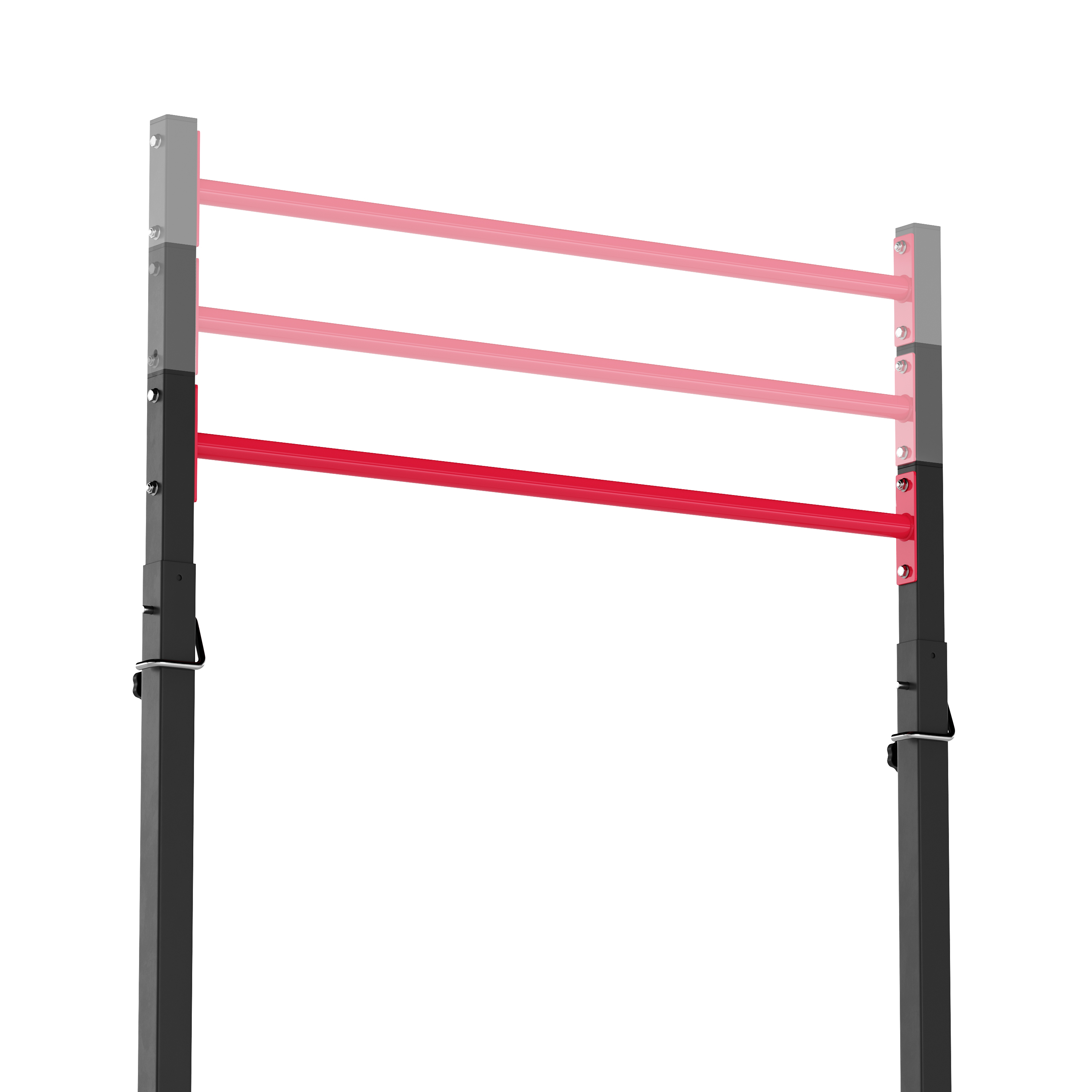 Stationäre Klimmzugstange mit Dip Station KRONOS 150 kg