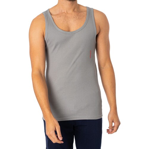 BOSS - Pack De 2 Camisetas Sin Mangas Lounge Multicolor