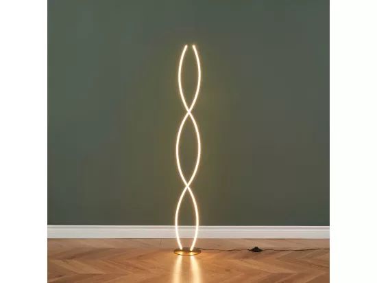 Lampadaire onde LED dimmable design 150 cm - Orionis
