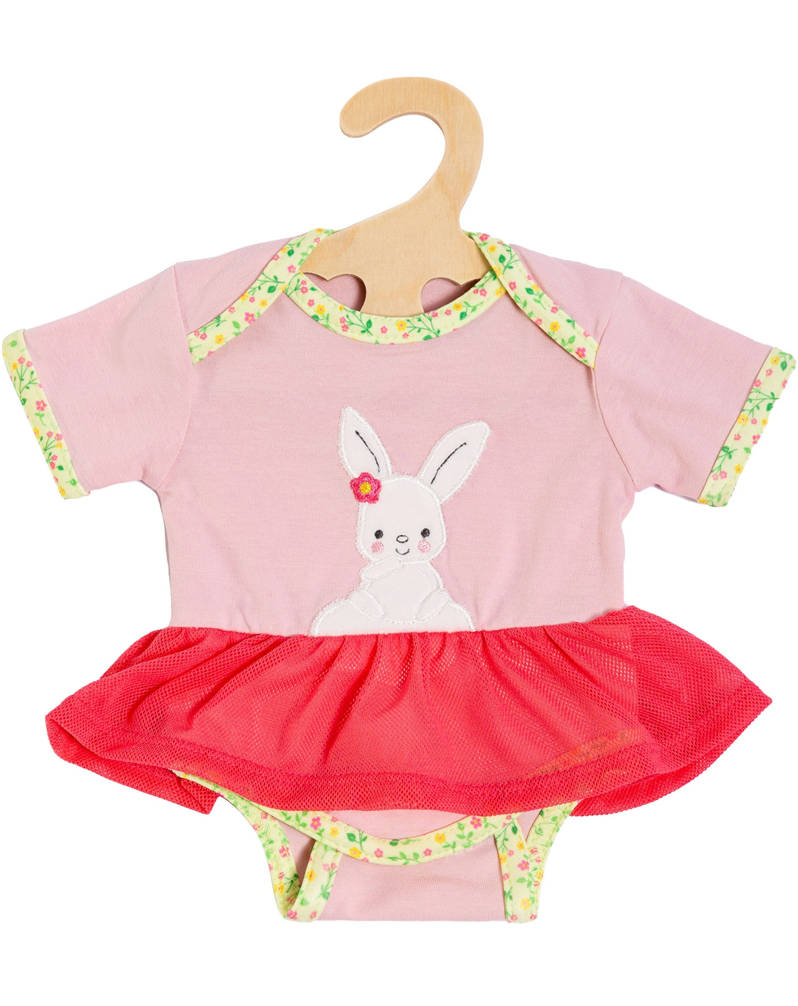 Puppen-Body BUNNY LOU mit Tutu (28-35cm) in rosa