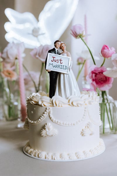Bruiloft Taarttopper 14,5cm